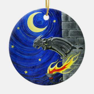 De Gargoyle-boomversiering Keramisch Ornament