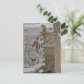 De Gargoyles in Notre-Dame de Paris Briefkaart (Staand voorkant)