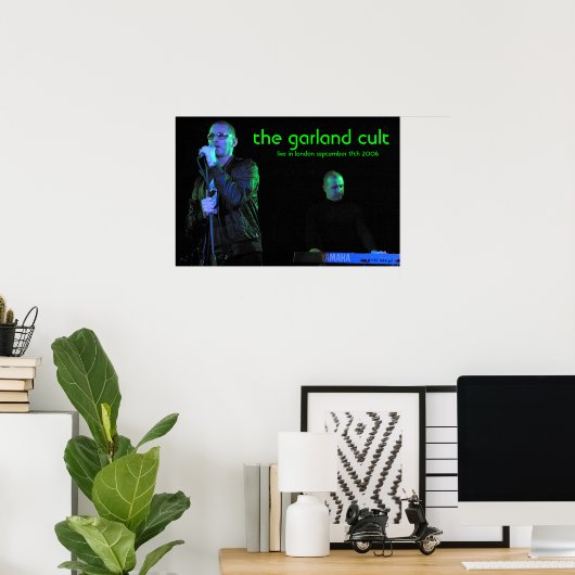 De Garland Cult>live Poster (Thuiskantoor)