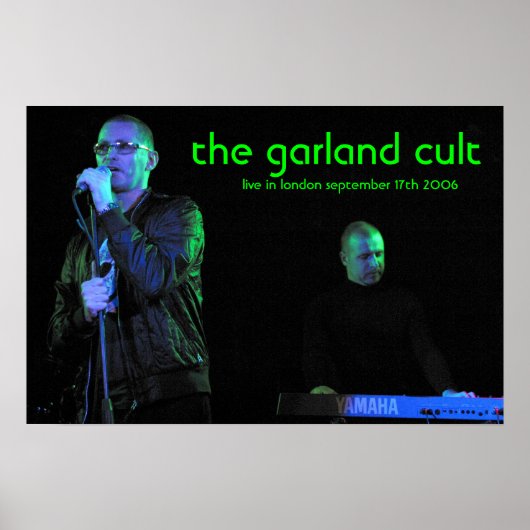 De Garland Cult>live Poster (Voorkant)