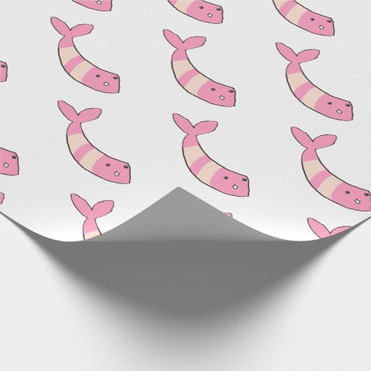 De garnaal cadeaupapier (Hoek)