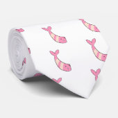 De garnaal stropdas (Opgerold)