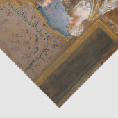 De Garter van Jean-Francois de Troy Tissuepapier (Detail)