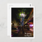 De Gaslamp Quarters Briefkaart (Voorkant / Achterkant)