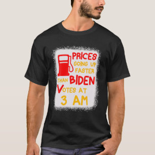 De gasprijzen stijgen sneller dan de eerste stemme t-shirt