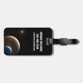 De gasreus planeet Kepler-1625b Bagagelabel (Achterkant horizontaal)