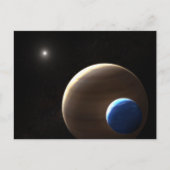 De gasreus planeet Kepler-1625b Briefkaart (Voorkant)