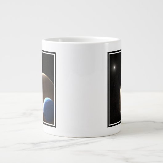 De gasreus planeet Kepler-1625b Grote Koffiekop (Voorkant)