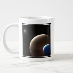 De gasreus planeet Kepler-1625b Grote Koffiekop