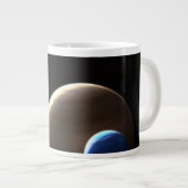 De gasreus planeet Kepler-1625b Grote Koffiekop (Voorkant rechts)