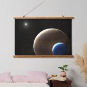 De gasreus planeet Kepler-1625b Hangend Wandkleed (Slaapkamer)