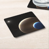 De gasreus planeet Kepler-1625b Kartonnen Onderzetters (Schuin)