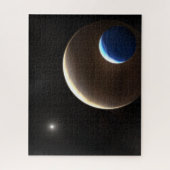 De gasreus planeet Kepler-1625b Legpuzzel (Verticaal)