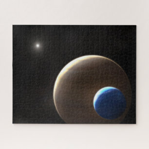 De gasreus planeet Kepler-1625b Legpuzzel