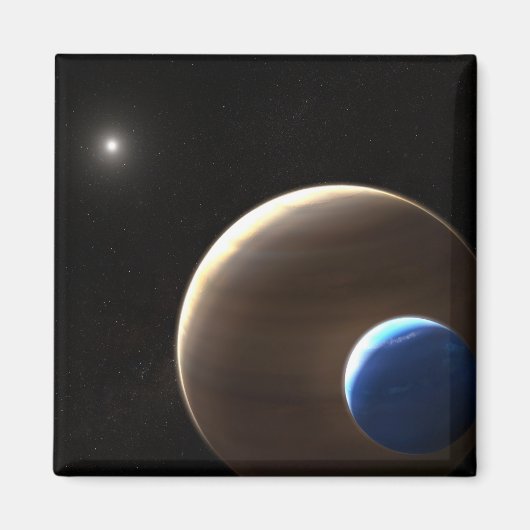 De gasreus planeet Kepler-1625b Magneet (Voorkant)