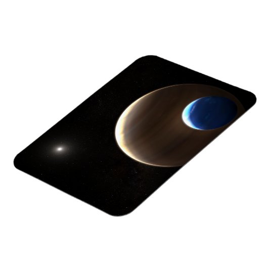 De gasreus planeet Kepler-1625b Magneet (Linkerzijde)