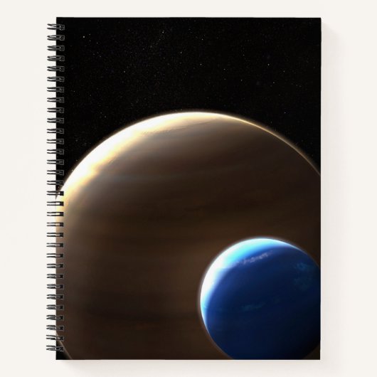 De gasreus planeet Kepler-1625b Notitieboek (Voorkant)