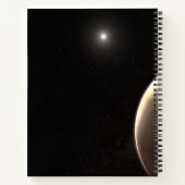 De gasreus planeet Kepler-1625b Notitieboek (Achterkant)