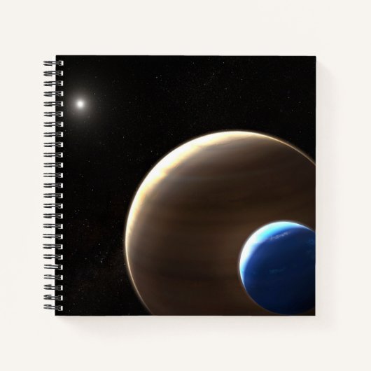 De gasreus planeet Kepler-1625b Notitieboek (Voorkant)