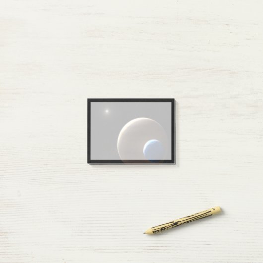 De gasreus planeet Kepler-1625b Post-it® Notes (Op bureau)