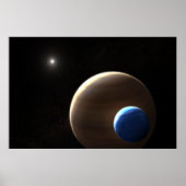 De gasreus planeet Kepler-1625b Poster (Voorkant)