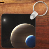 De gasreus planeet Kepler-1625b Sleutelhanger (Achterkant)
