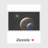 De gasreus planeet Kepler-1625b Sticker (Vel)