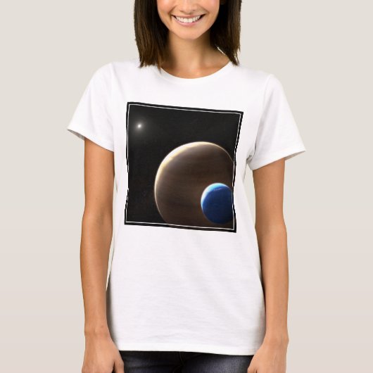 De gasreus planeet Kepler-1625b T-shirt (Voorkant)