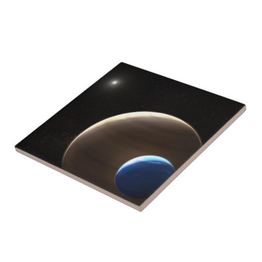 De gasreus planeet Kepler-1625b Tegeltje (Zijkant)