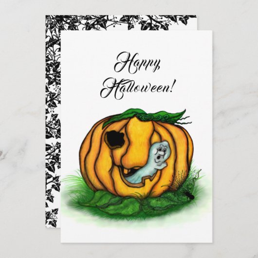 De gastheer van Halloween (Voorkant / Achterkant)