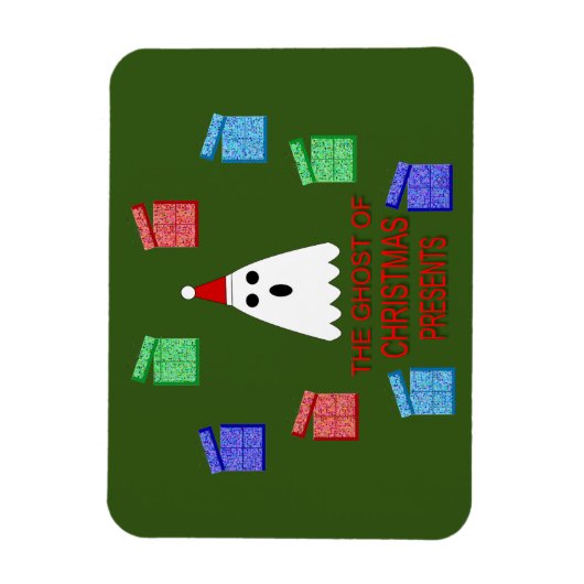 De gastheer van Kerstmis presenteert grappig Magneet (Verticaal)