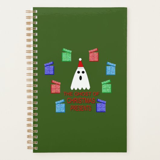 De gastheer van Kerstmis presenteert grappig Planner (Voorkant)