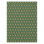 De gastheer van Kerstmis presenteert grappig Tafelkleed (Voorkant)