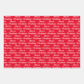 De gastheer van Kerstmis stelt grappige Douane voo Inpakpapier Vel (Voorkant 2)