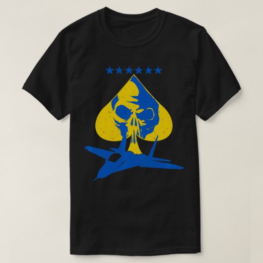 De gastheer van KievKiev Ukraine Ace Fighter Pilot T-shirt (Design voorkant)