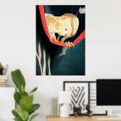 De gastheer van Kohada Koheiji, Hokusai Poster (Thuiskantoor)