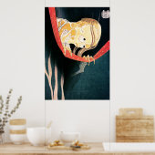 De gastheer van Kohada Koheiji, Hokusai Poster (Keuken)