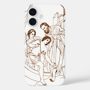 De gastvrijheid van Sint-Julianus de Heremiet iPhone 16 Hoesje