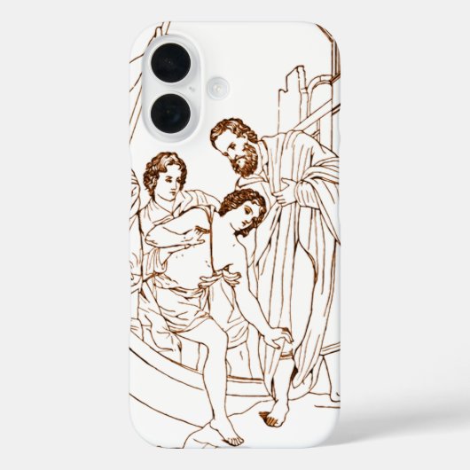 De gastvrijheid van Sint-Julianus de Heremiet Case-Mate iPhone Case (Achterkant)