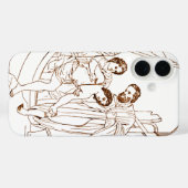 De gastvrijheid van Sint-Julianus de Heremiet Case-Mate iPhone Case (Achterkant (horizontaal))