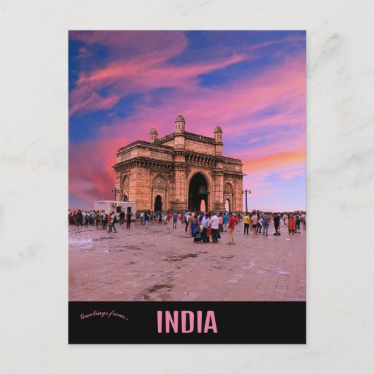De Gateway of India Briefkaart (Voorkant)