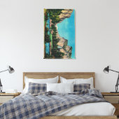 De Gateway van Bridal Veil Meadows Canvas Afdruk (Insitu (Slaapkamer))