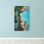 De Gateway van Bridal Veil Meadows Canvas Afdruk (Insitu (Houten vloer))