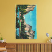 De Gateway van Bridal Veil Meadows Canvas Afdruk (Insitu (Woonkamer))