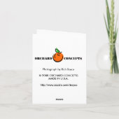 De Gateway van de tuin Kaart (Achterkant)