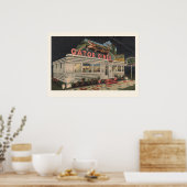 De Gator Diner Print (Keuken)