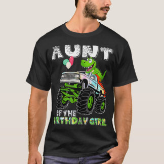 De Gator Monster Truck Tante van het Verjaardagsme T-shirt