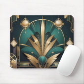 De Gatsby Lines Art Deco Muismat (Met muis)
