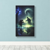 De gave van de Geest Canvas Afdruk (Insitu (Houten vloer))