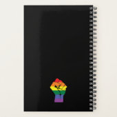 De Gay Agenda Pride Colors Planner (Achterkant)